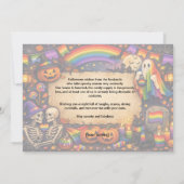 🕷️🌈LGBT Regenboog Spoken Huis kaart (Achterkant)