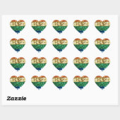 lgbt regenbooghart hart sticker (Vel)