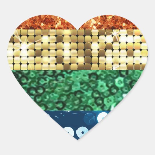 lgbt regenbooghart hart sticker (Voorkant)