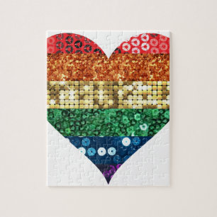 lgbt regenbooghart legpuzzel