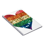 lgbt regenbooghart notitieboek (Rechterzijde)