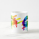 LGBT regenboogliften Koffiemok (Center)