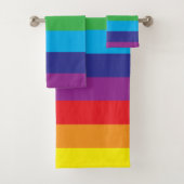 LGBT-regenboogpatroon LGBT Bad Handdoek (Insitu)