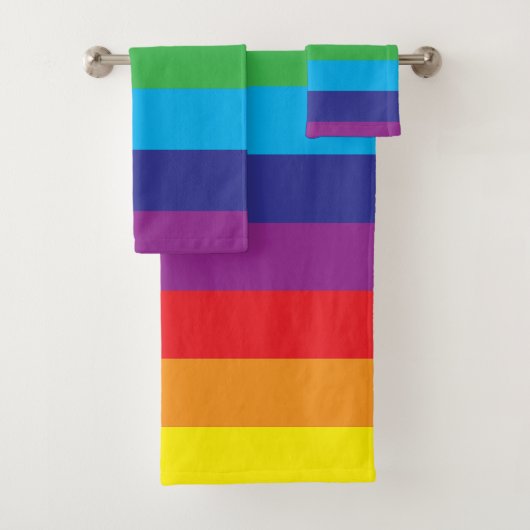 LGBT-regenboogpatroon LGBT Bad Handdoek (Insitu)