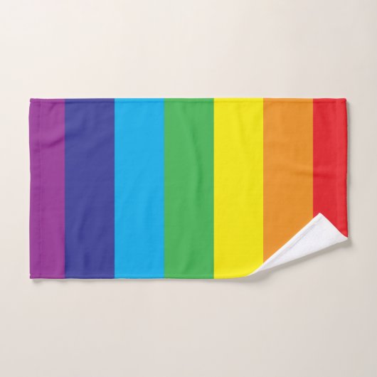 LGBT-regenboogpatroon LGBT Bad Handdoek (Handdoek)