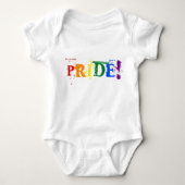 LGBT-regenboogpride Baby Creeper Romper (Voorkant)