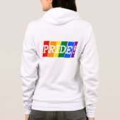 LGBT regenboogpride Hoodie (Achterkant)