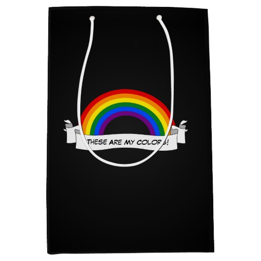 LGBT regenboogpride Mousepad Medium Cadeauzakje (Voorkant)