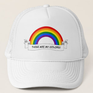 LGBT regenboogpride Mousepad Trucker Pet