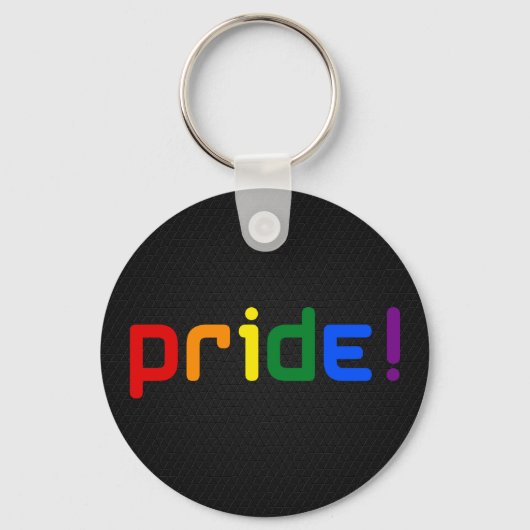LGBT regenboogpride Sleutelhanger (Voorkant)