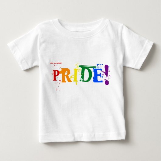 LGBT regenboogpride T-Shirt (Voorkant)
