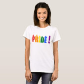 LGBT-regenboogstadpride T-Shirt (Voorkant volledig)
