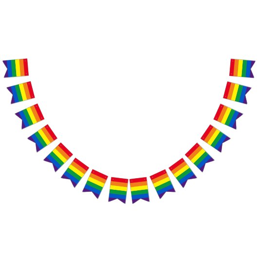 Lgbt regenboogstrepen gay pride vlaggetjes (Alle)