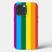 LGBT Regenboogstrips Case-Mate iPhone Case (Achterkant)