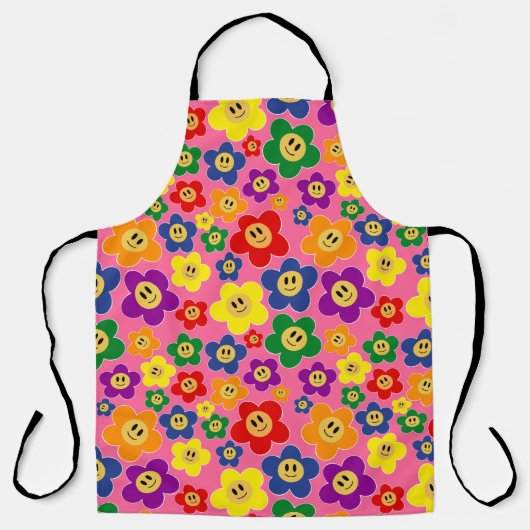 LGBT-regenboogventilator - Roze Schort (Voorkant)