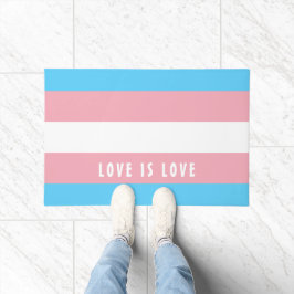 LGBT-regenboogveredeling Pride vlag Aangepaste tek Deurmat
