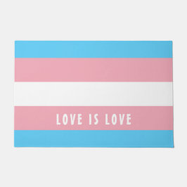 LGBT-regenboogveredeling Pride vlag Aangepaste tek Deurmat