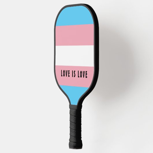 LGBT-regenboogveredeling Pride vlag Aangepaste tek Pickleball Paddle (Links)