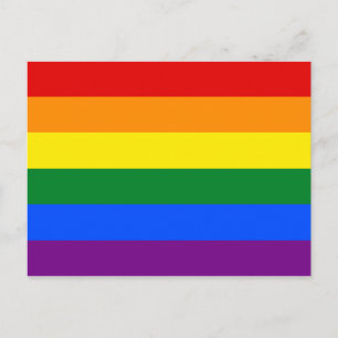 LGBT-regenboogvlag Briefkaart
