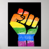 LGBT Resistentie ist Poster (Voorkant)