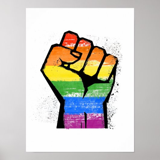 LGBT Resistentie ist Poster (Voorkant)