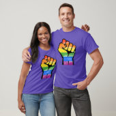 LGBT Resistentie ist T-shirt (Unisex)