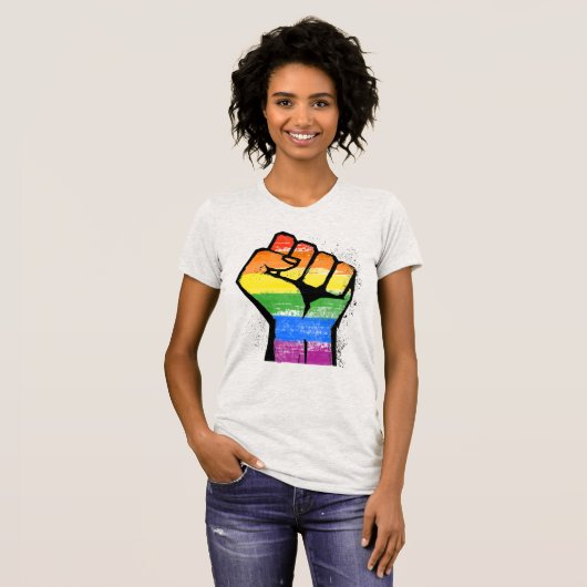 LGBT-resistentie T-shirt (Voorkant volledig)