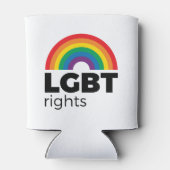 LGBT Rights Rainbow Blikjeskoeler (Achterkant)