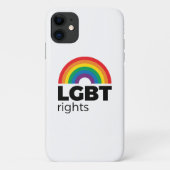 LGBT Rights Rainbow Case-Mate iPhone Case (Achterkant)