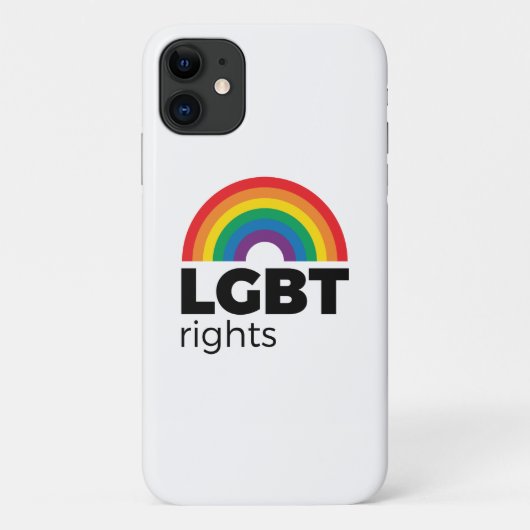 LGBT Rights Rainbow Case-Mate iPhone Case (Achterkant)