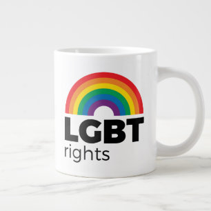LGBT Rights Rainbow Grote Koffiekop
