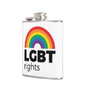 LGBT Rights Rainbow Heupfles (Links)