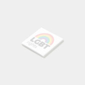 LGBT Rights Rainbow Post-it® Notes (Schuin)