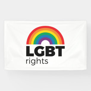 LGBT Rights Rainbow Spandoek