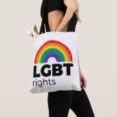 LGBT Rights Rainbow Tote Bag (Dichtbij)