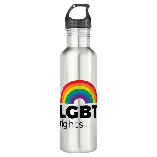 LGBT Rights Rainbow Waterfles (Voorkant)