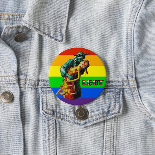 LGBT RONDE BUTTON 7,6 CM (In situ)