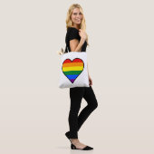 LGBT-rugzak met pride Tote Bag (Op model)