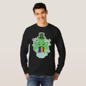 LGBT Shamrock Drinking St Patricks Paddys Day Team T-shirt (Voorkant volledig)