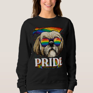 LGBT Shih Tzu Gay Pride LGBTQ Regenboog Vlag Sungl Trui