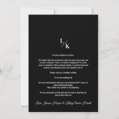 LGBT Simple Chic Minimalist Classic Photo Engaged Save The Date (Achterkant)