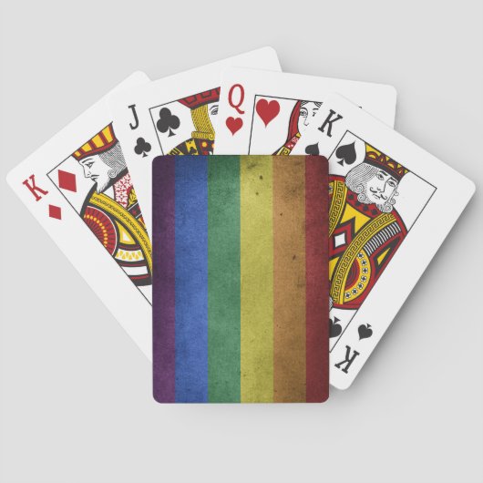 LGBT-speelkaarten Pokerkaarten (Achterkant)