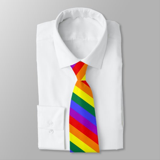 LGBT Striped Stropdas (Gebonden)