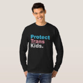LGBT Support Protect Trans Kid LGBT Pride T-shirt (Voorkant volledig)