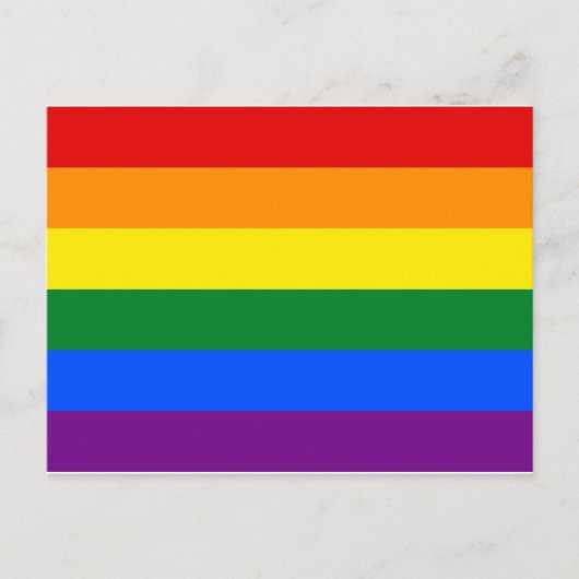 LGBT-supportkaart Briefkaart (Voorkant)