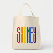 LGBT Sydney Gay Pride Rainbow LGBTQ-ondersteuning Tote Bag (Voorkant)
