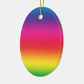 LGBT-symbool voor sociale beweging Keramisch Ornament (Links)