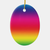 LGBT-symbool voor sociale beweging Keramisch Ornament (Voorkant)