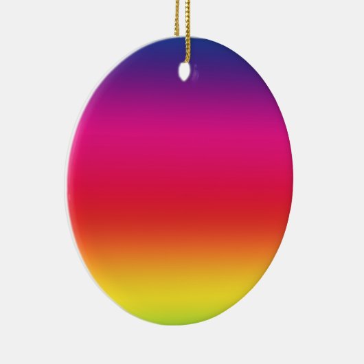 LGBT-symbool voor sociale beweging Keramisch Ornament (Rechts)