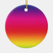 LGBT-symbool voor sociale beweging Keramisch Ornament (Voorkant)